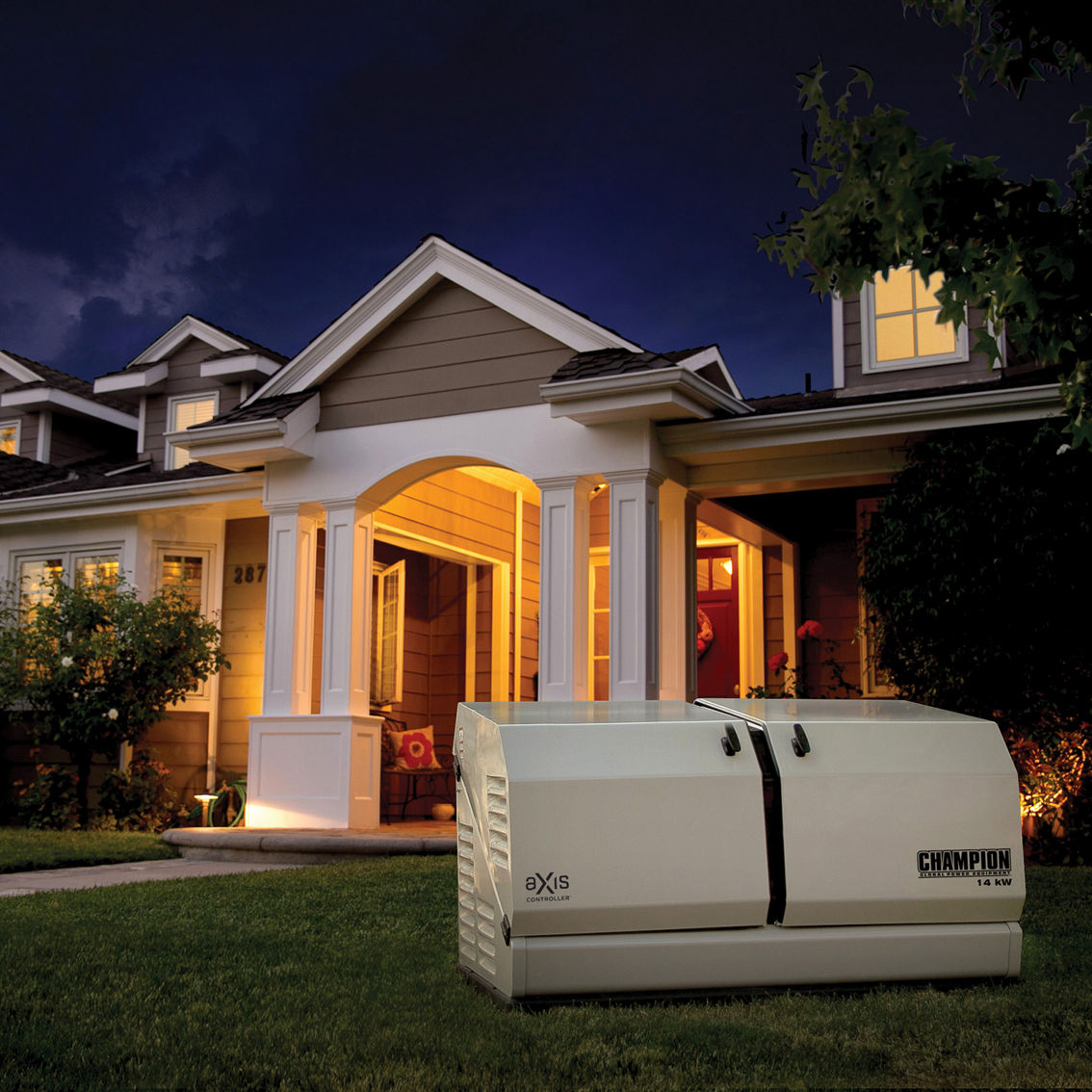 Champion 14kW aXis Home Standby Generator System with 150-Amp Auto Transfer Switch - Image 5 of 8