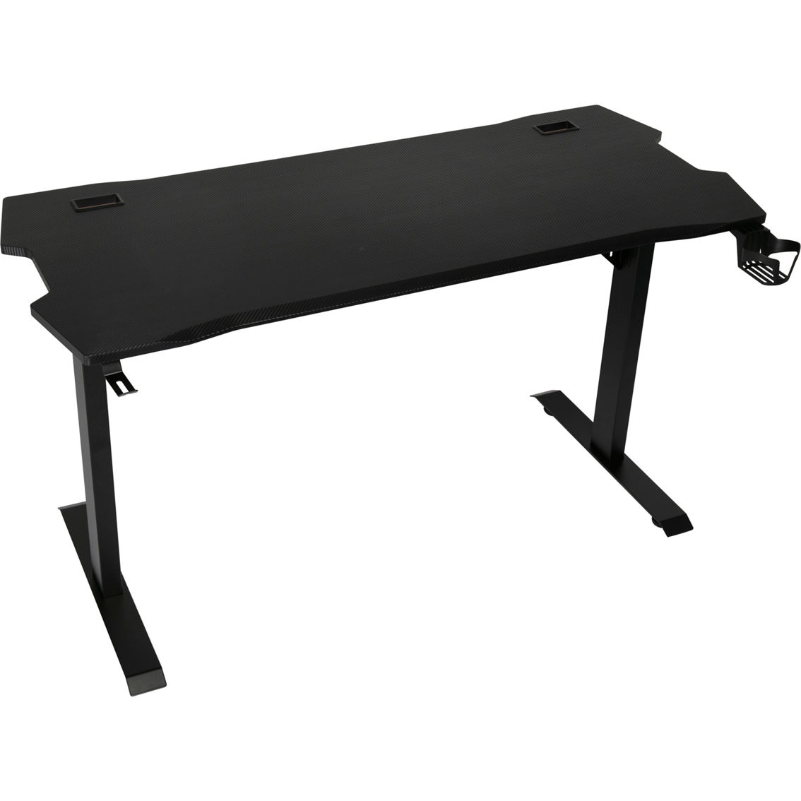 Simply Perfect 55 in. Ergonomic Home Office Computer Gaming Desk - Image 2 of 5