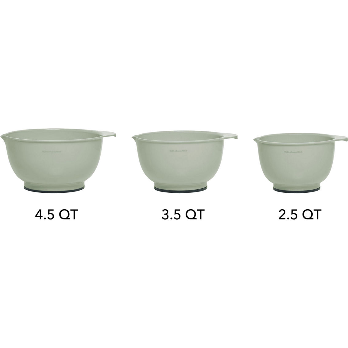 KitchenAid Mixing Bowls, Set of 3, Pistachio - Image 4 of 5