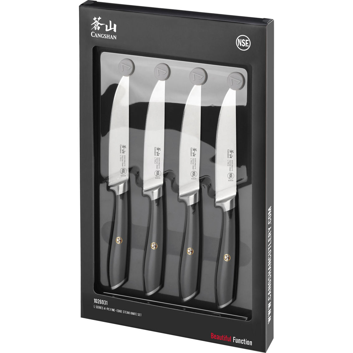 Cangshan Stainless Steel Steak Knives, Set of 8 + Reviews