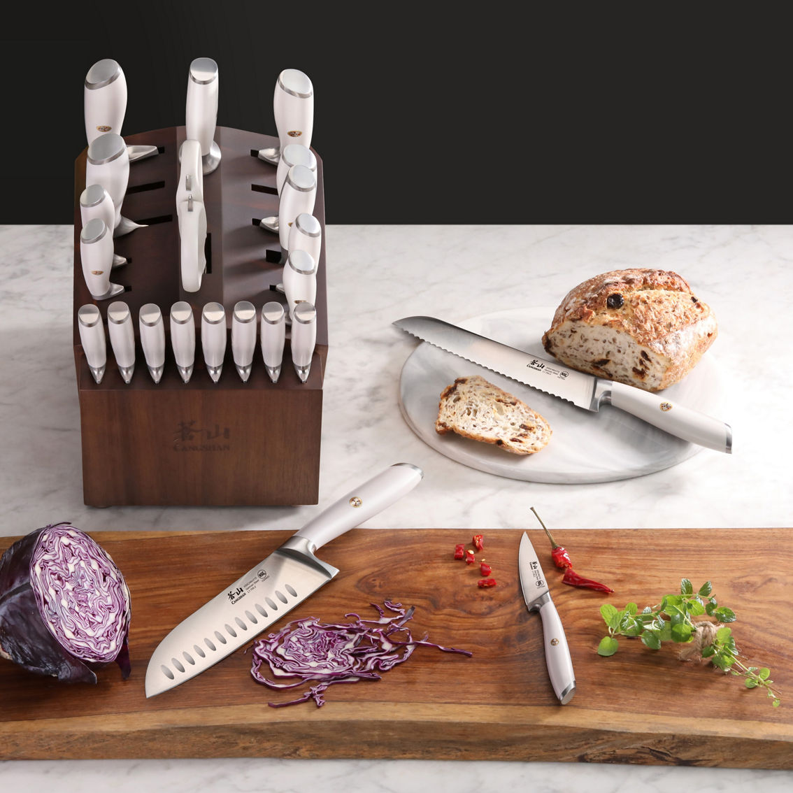 NHL 5-Piece Kitchen Knife Set - Includes Chef Knife, Bread Knife, Carving  Knife, Utility Knife, Paring Knife - Durable & Dishwasher Safe - Ideal Gift