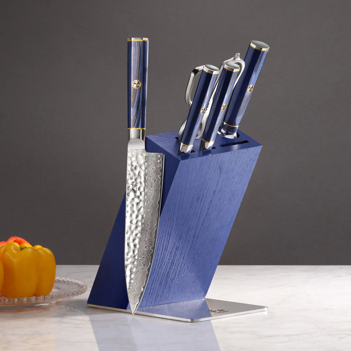 Cangshan Cutlery Kita Series 6 Piece Knife Hua Block Set - Image 5 of 7