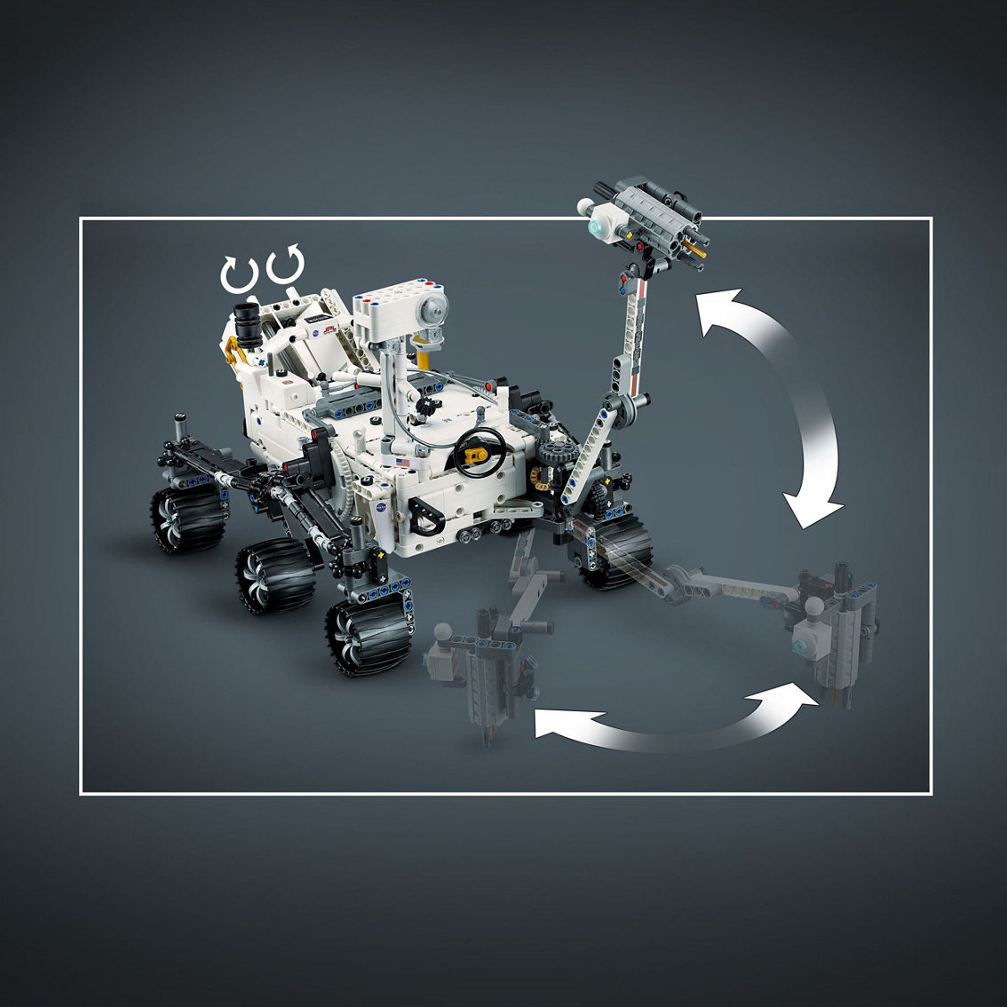 LEGO Technic NASA Mars Rover Perseverance 42158 - Image 6 of 10