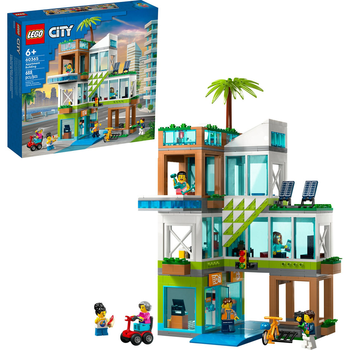 LEGO My City Apartment Building 60365 - Image 3 of 10