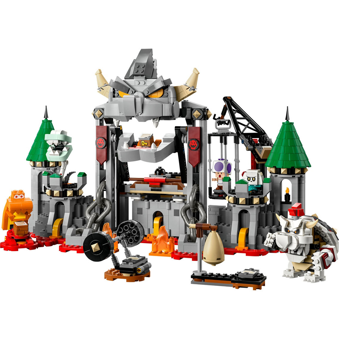 LEGO Super Mario Dry Bowser Castle Battle Expansion Set 71423 - Image 4 of 10