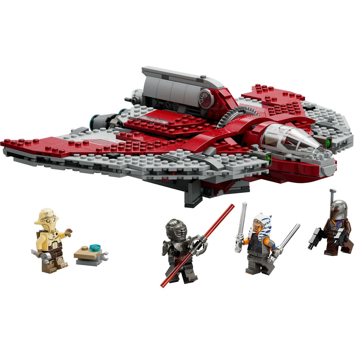 LEGO Star Wars Ahsoka Tano's T-6 Jedi Shuttle 75362 - Image 4 of 10