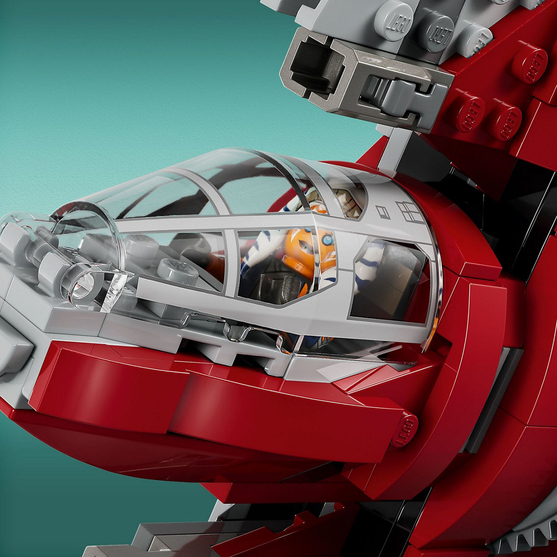 LEGO Star Wars Ahsoka Tano's T-6 Jedi Shuttle 75362 - Image 8 of 10