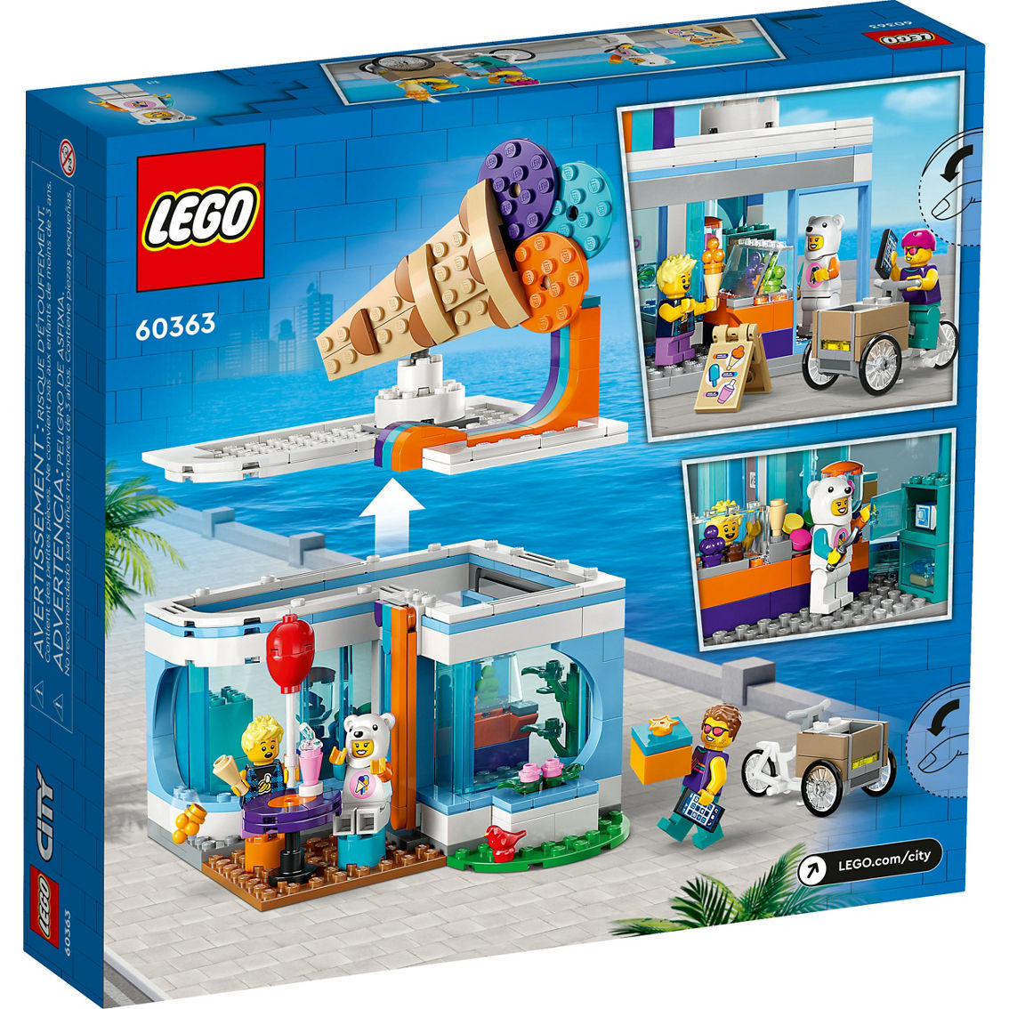 LEGO My City Ice Cream Shop 60363 - Image 2 of 10