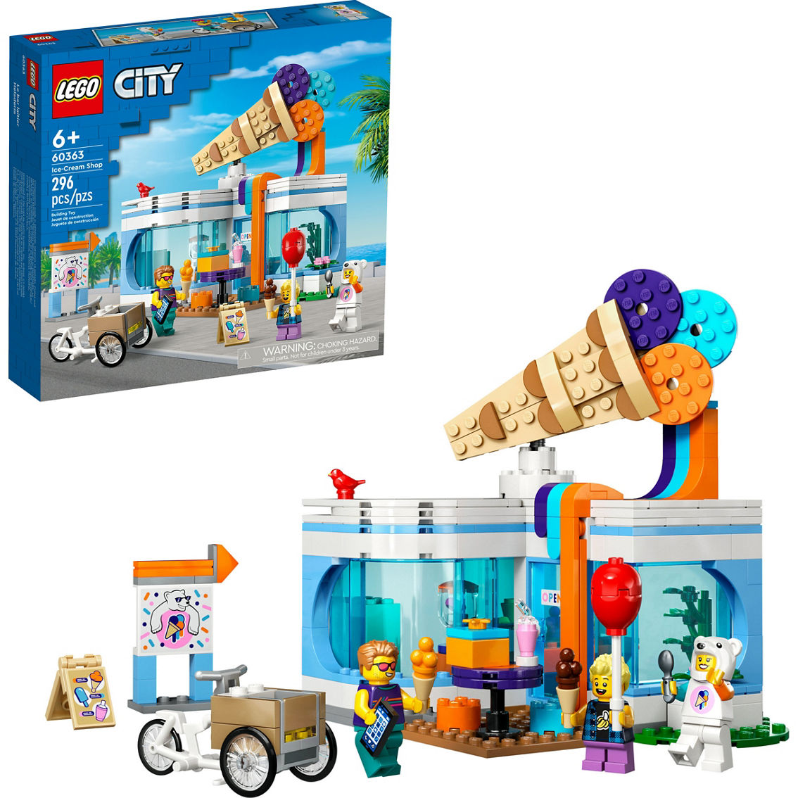 LEGO My City Ice Cream Shop 60363 - Image 5 of 10