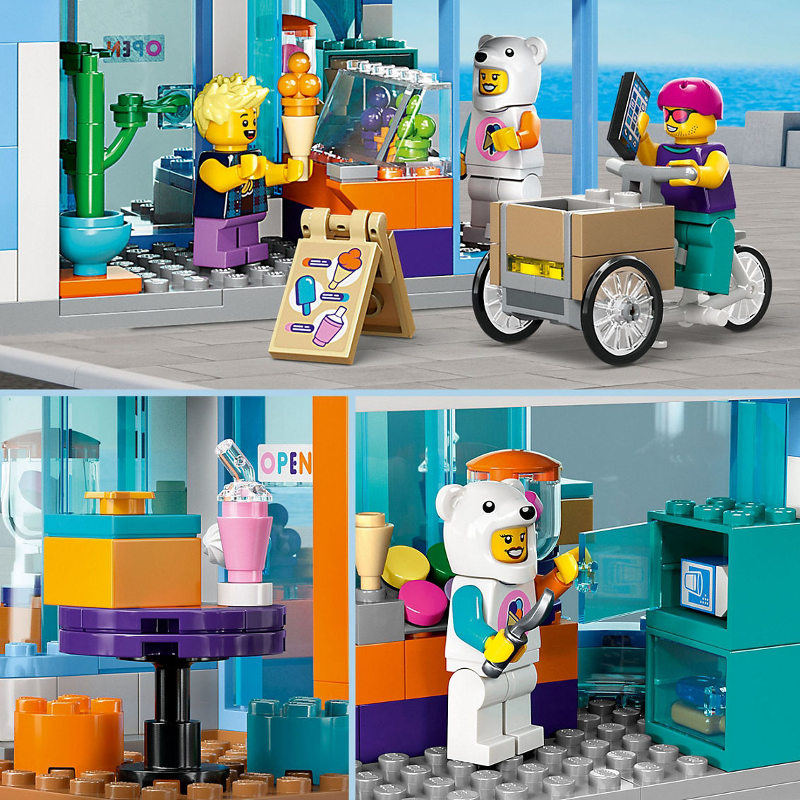 LEGO My City Ice Cream Shop 60363 - Image 8 of 10
