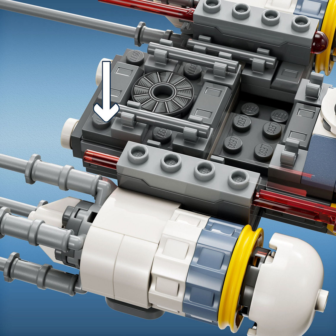 LEGO Star Wars Yavin 4 Rebel Base 75365 Building Toy Set - Image 7 of 9