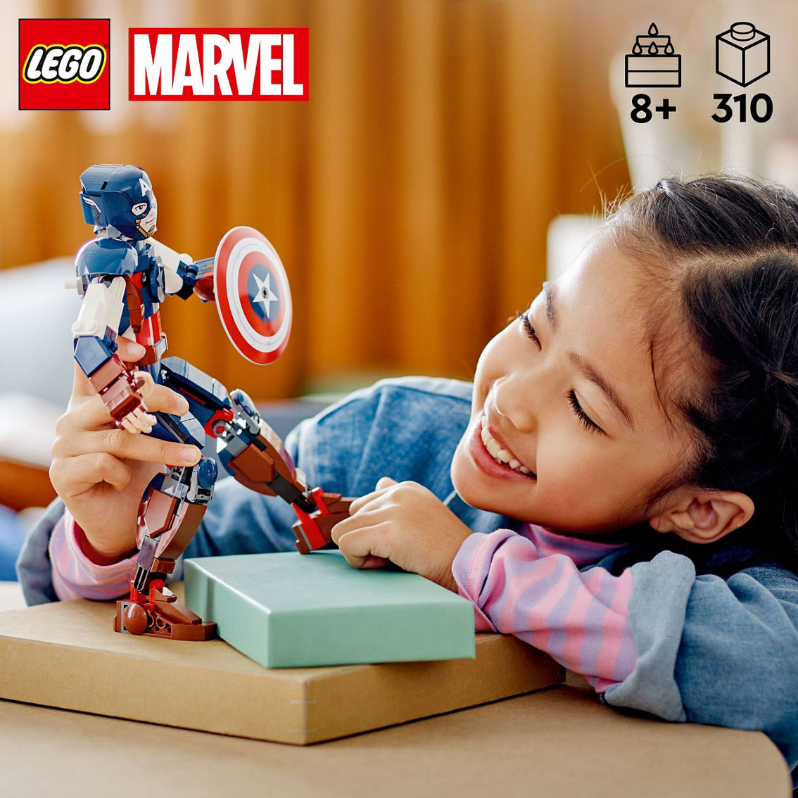 LEGO Super Heroes Captain America Construction Figure 76258 - Image 5 of 10