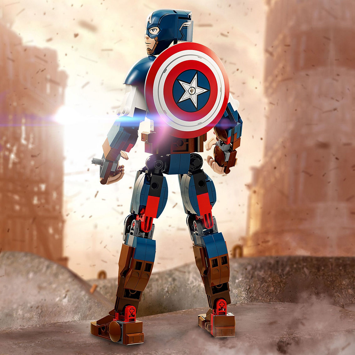 LEGO Super Heroes Captain America Construction Figure 76258 - Image 7 of 10