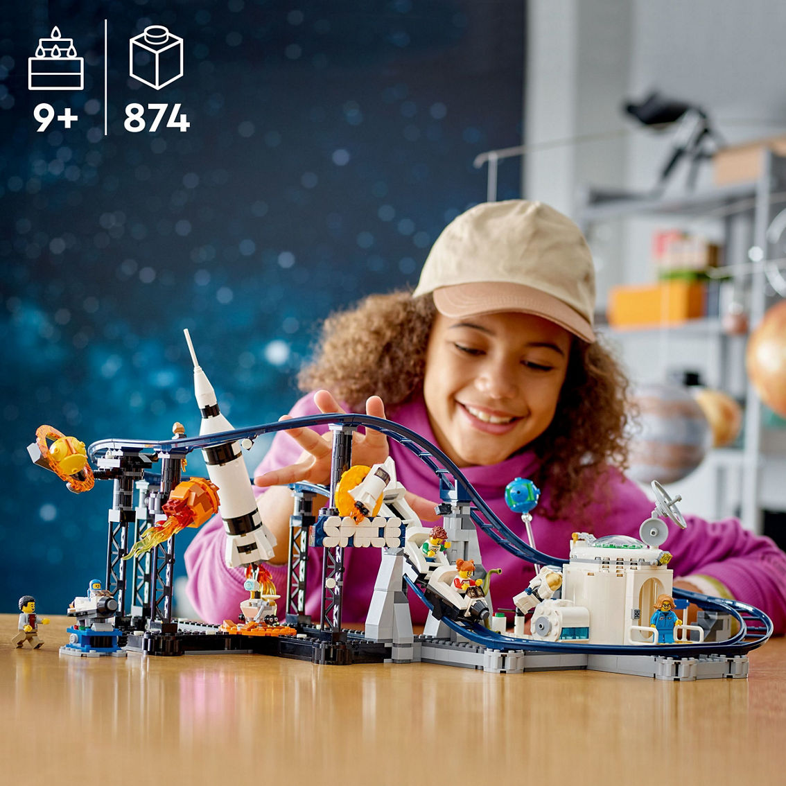 LEGO Creator Space Roller Coaster 31142 - Image 8 of 9