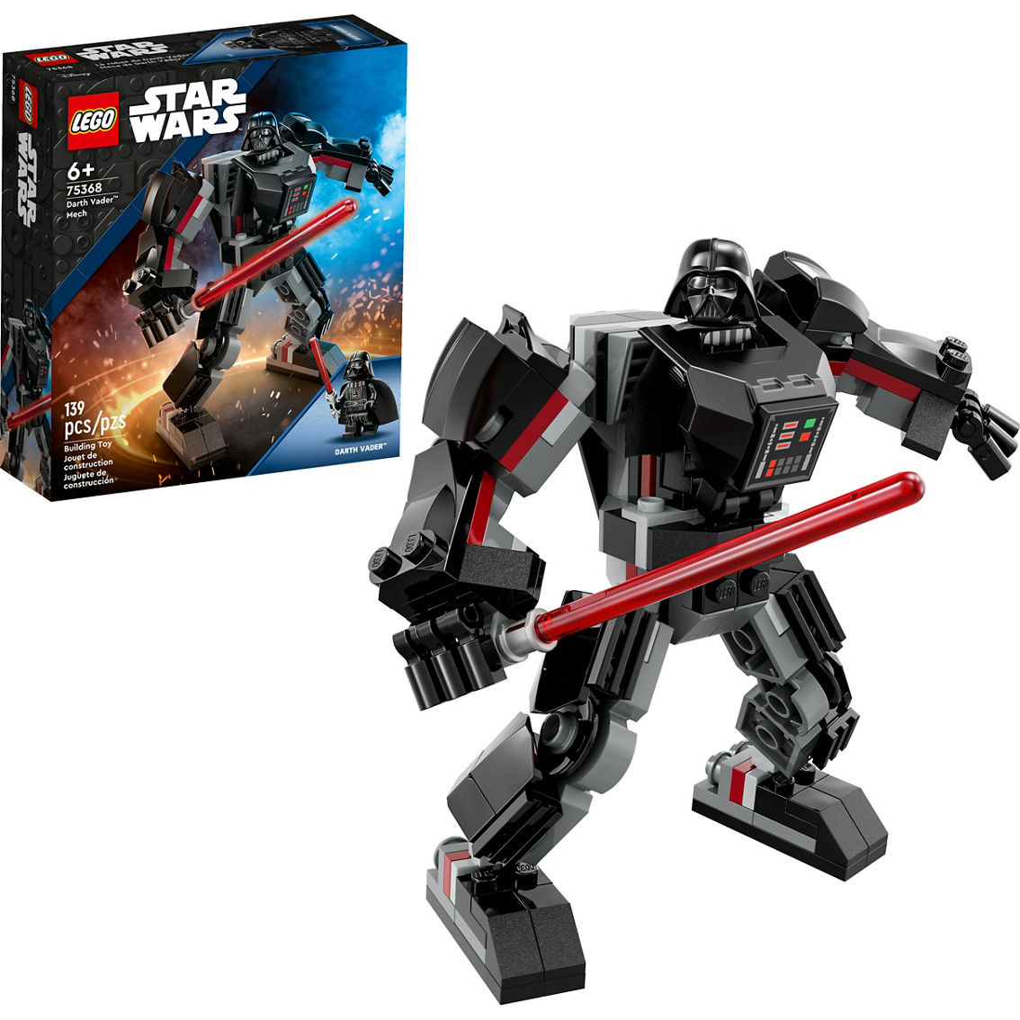 LEGO Star Wars Darth Vader Mech 75368 - Image 4 of 10