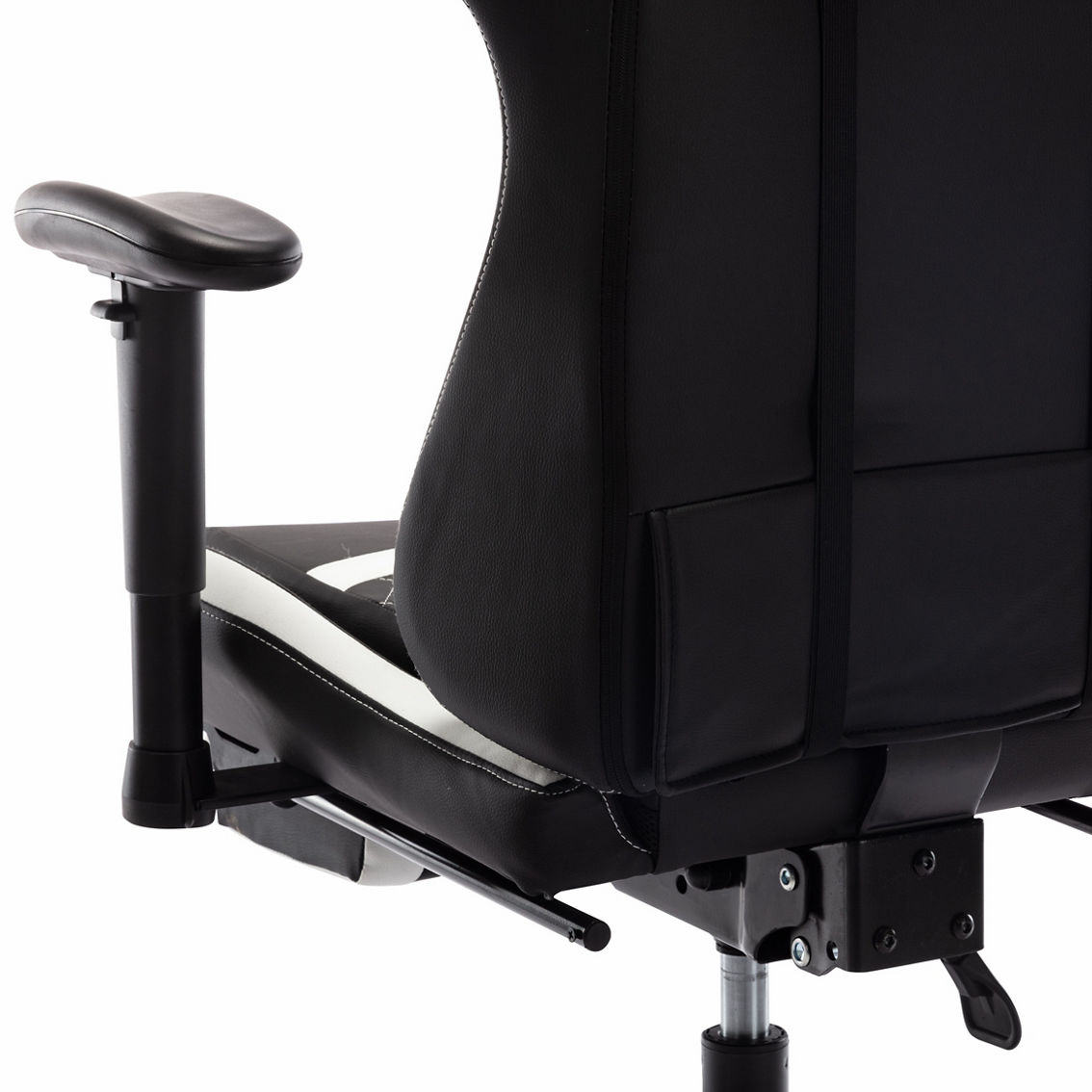 Furniture of America Nosse White Adjustable Gaming Chair - Image 3 of 3