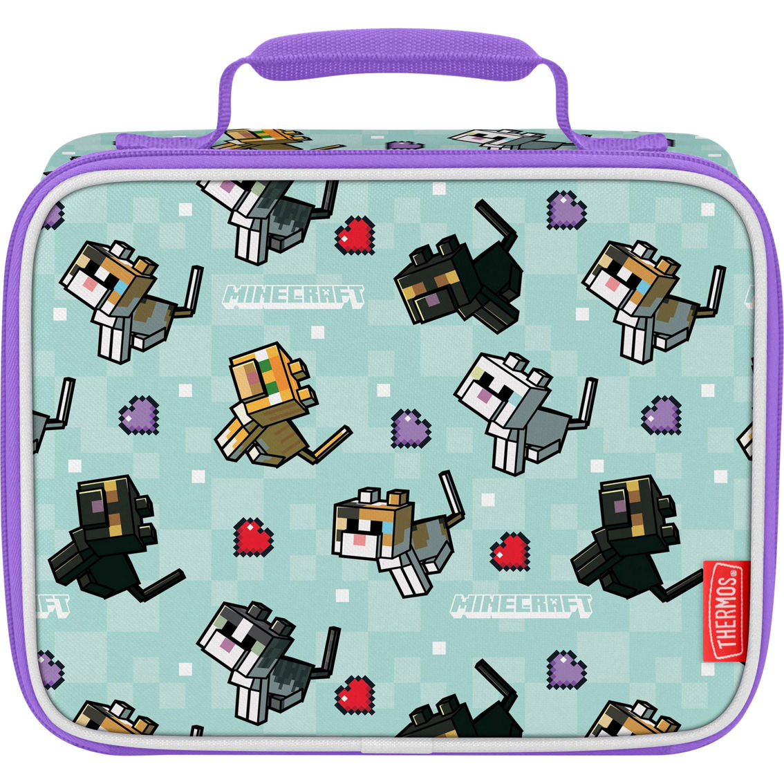Thermos Minecraft Girl Lunch Box