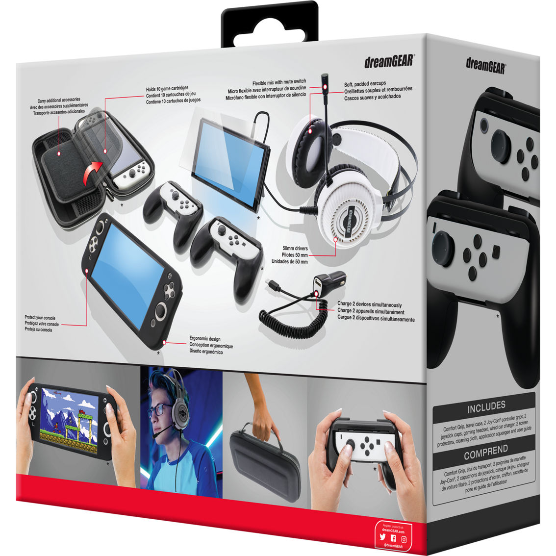 dreamGEAR Gamer's Kit for Switch OLED - Image 3 of 4