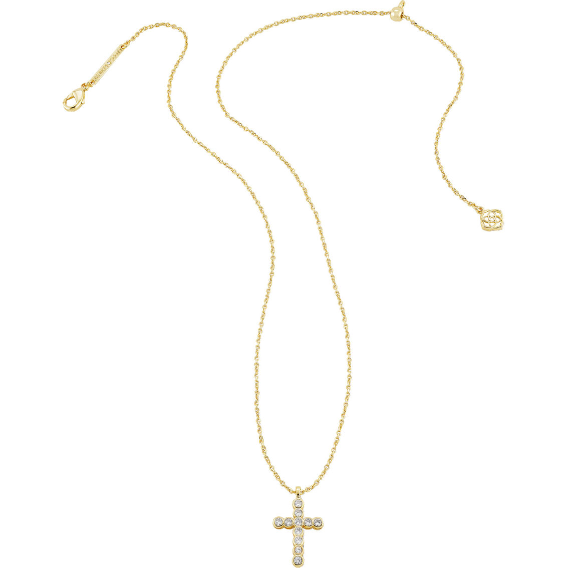 Kendra Scott Cross Crystal Pendant Necklace - Image 2 of 2