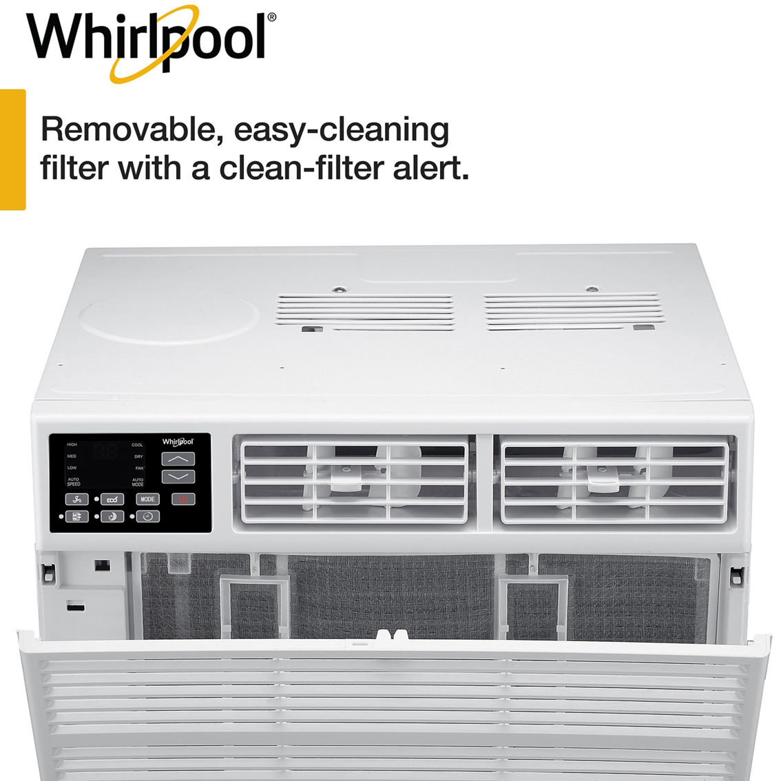 Whirlpool 15,000 BTU 115V Window-Mounted Air Conditioner with Remote Control - Image 3 of 6