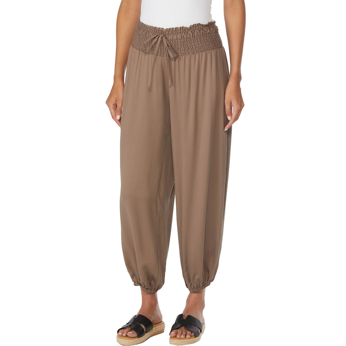 Jw Smocked Tencel Harem Pants | Pants | Clothing & Accessories | Shop ...