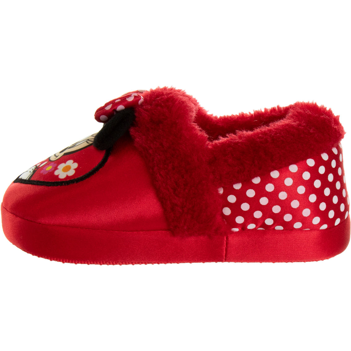 Disney Minnie Mouse Toddler Girls Slippers - Image 3 of 5