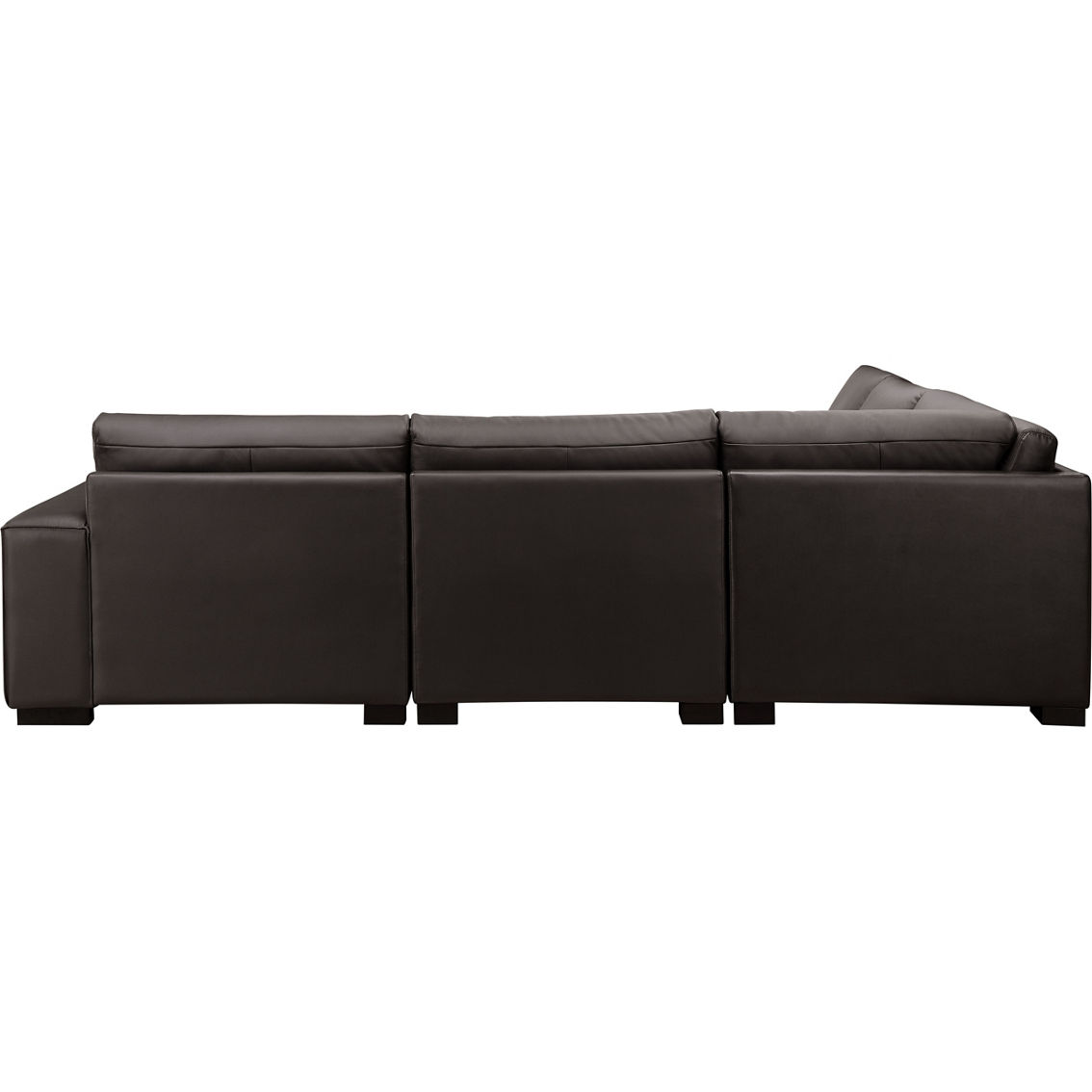 Abbyson Teagan Leather Modular Sectional 6 pc. - Image 2 of 9