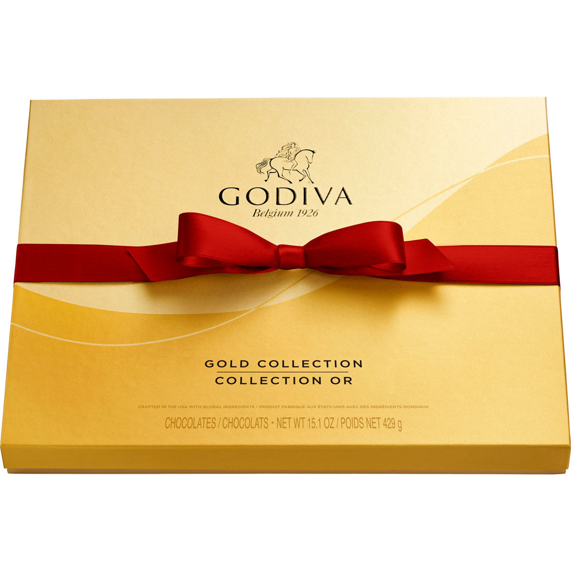 Godiva Assorted Chocolate Gold Gift Box with Red Ribbon 36 pc. - Image 2 of 2