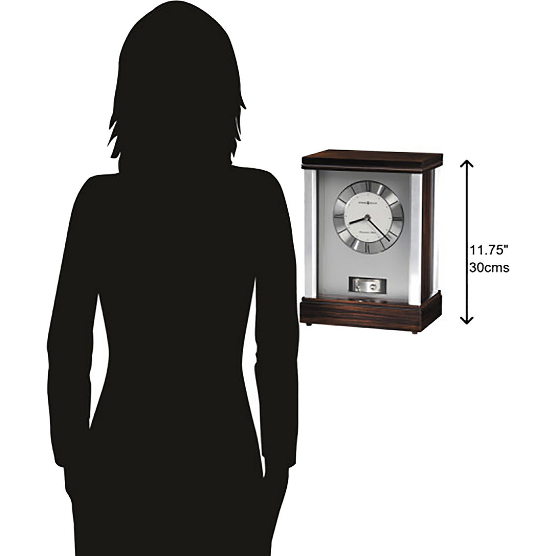 Howard Miller Gardner Mantel Clock - Image 2 of 2