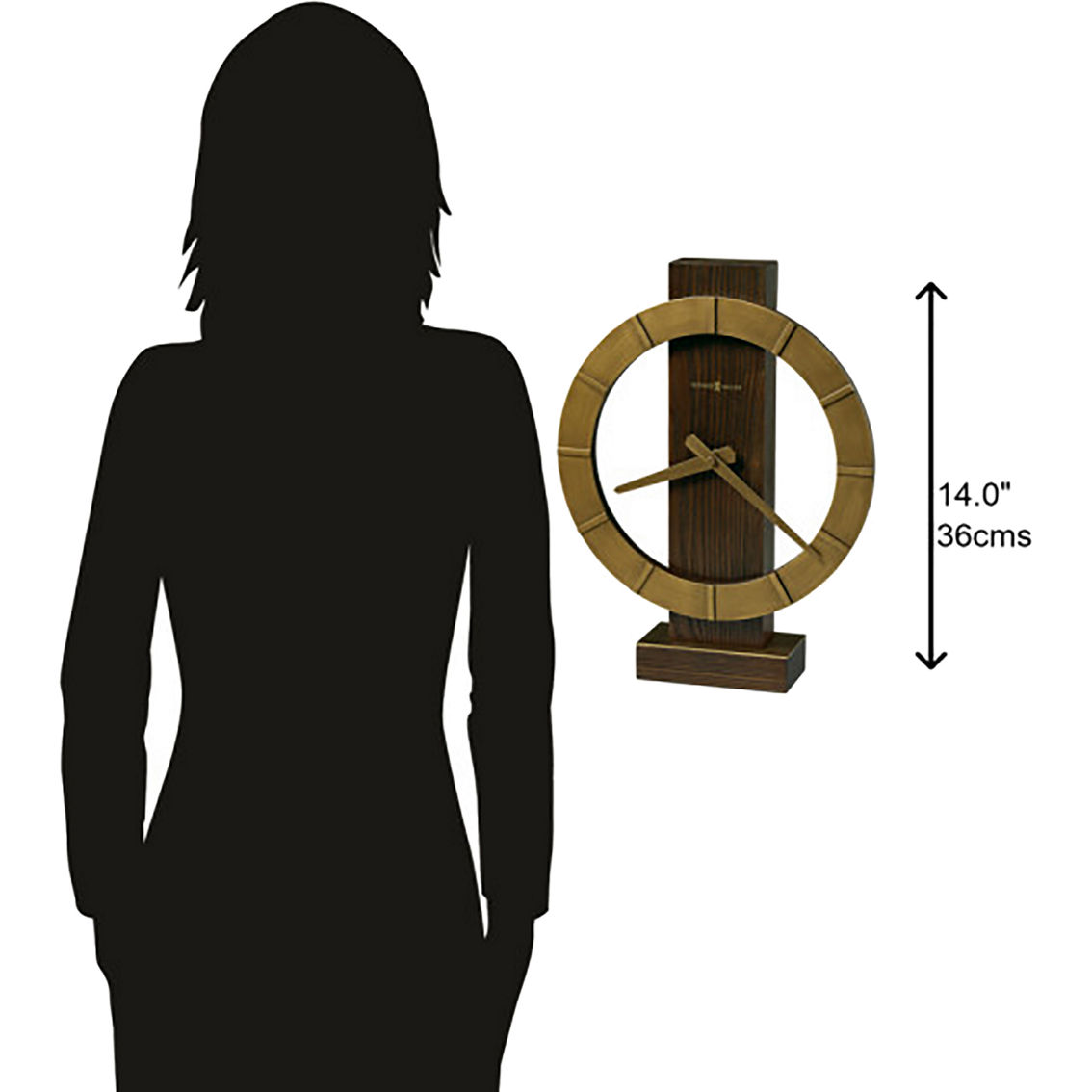 Howard Miller Halo Mantel Clock - Image 4 of 4