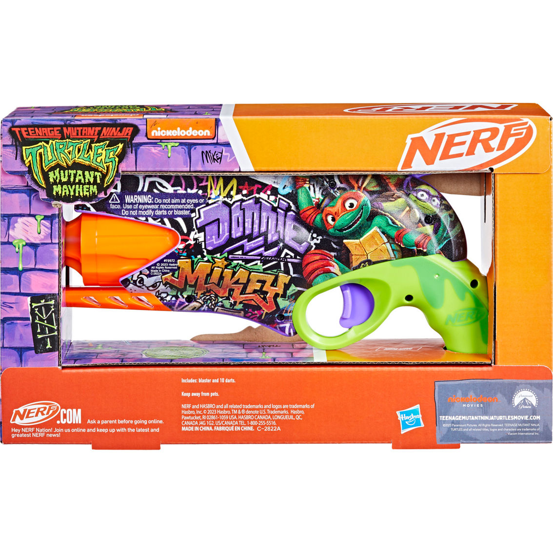 Nerf Teenage Mutant Ninja Turtles Blaster - Image 2 of 3