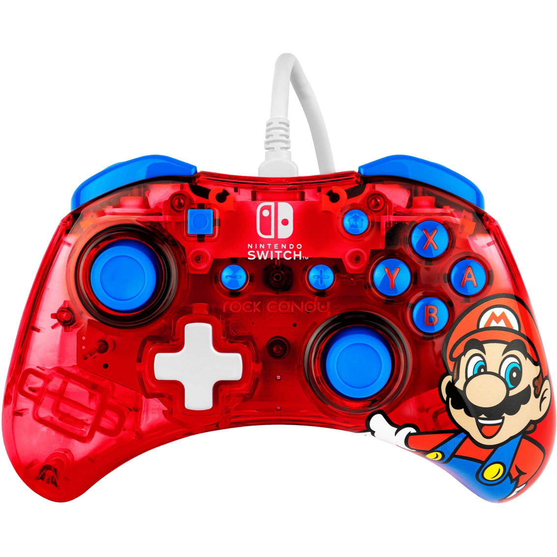 PDP Rock Candy Wired Controller: Mario Punch For Nintendo Switch - Image 2 of 9