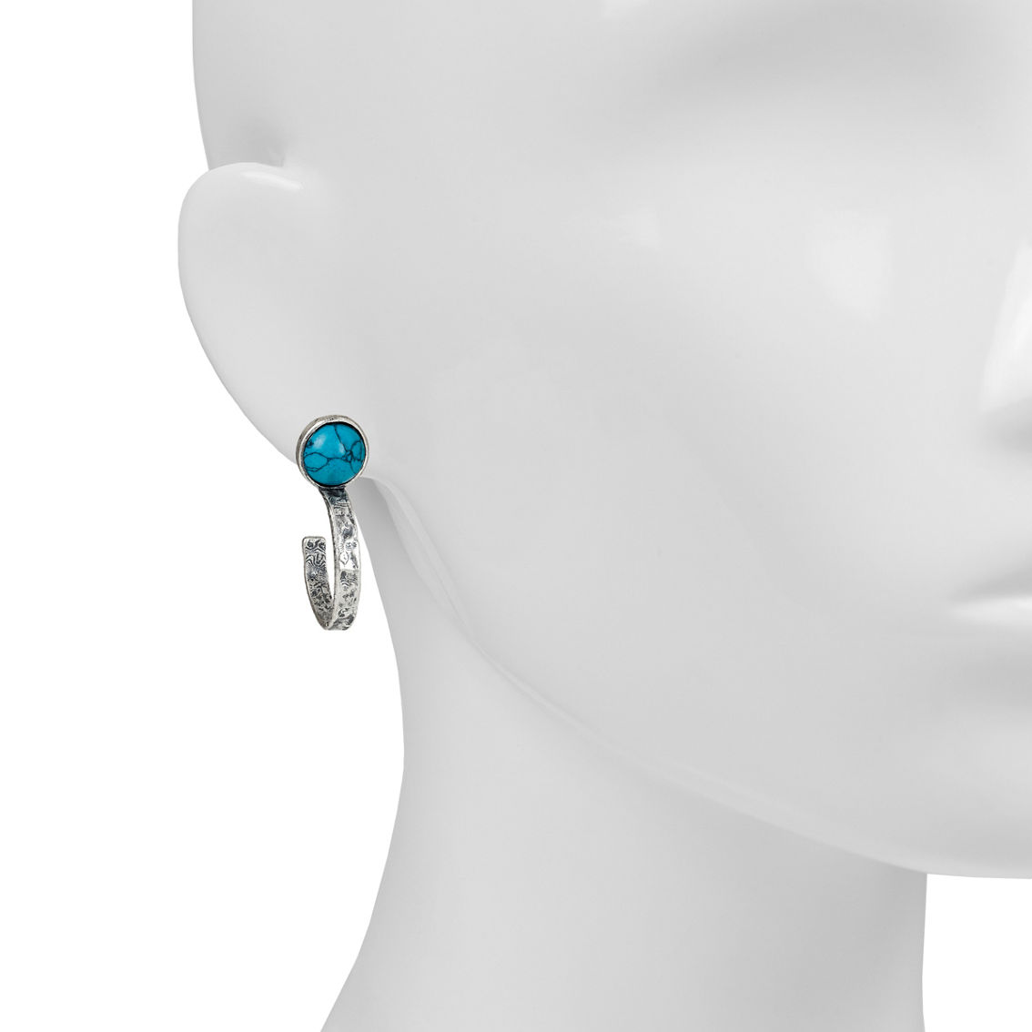 Patricia Nash Cabochon Hoop Earrings | Fashion Earrings | Jewelry ...