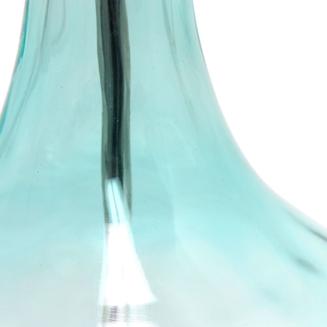Lalia Home Rippled Glass Table Lamp - Image 5 of 9