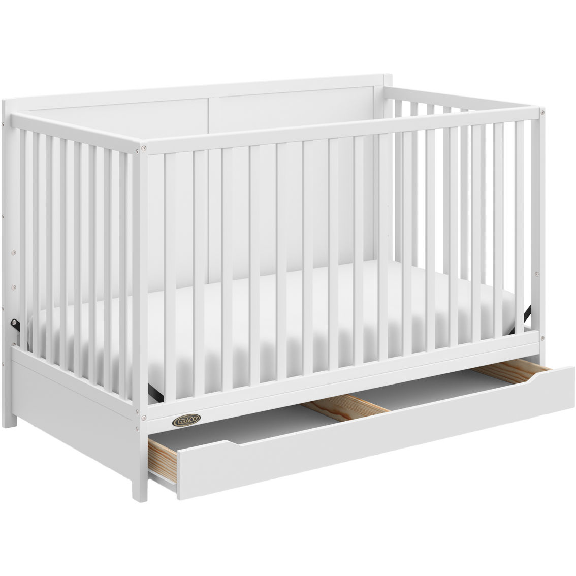 Graco Melrose 5-in-1 Convertible Crib with Drawer - Image 2 of 10