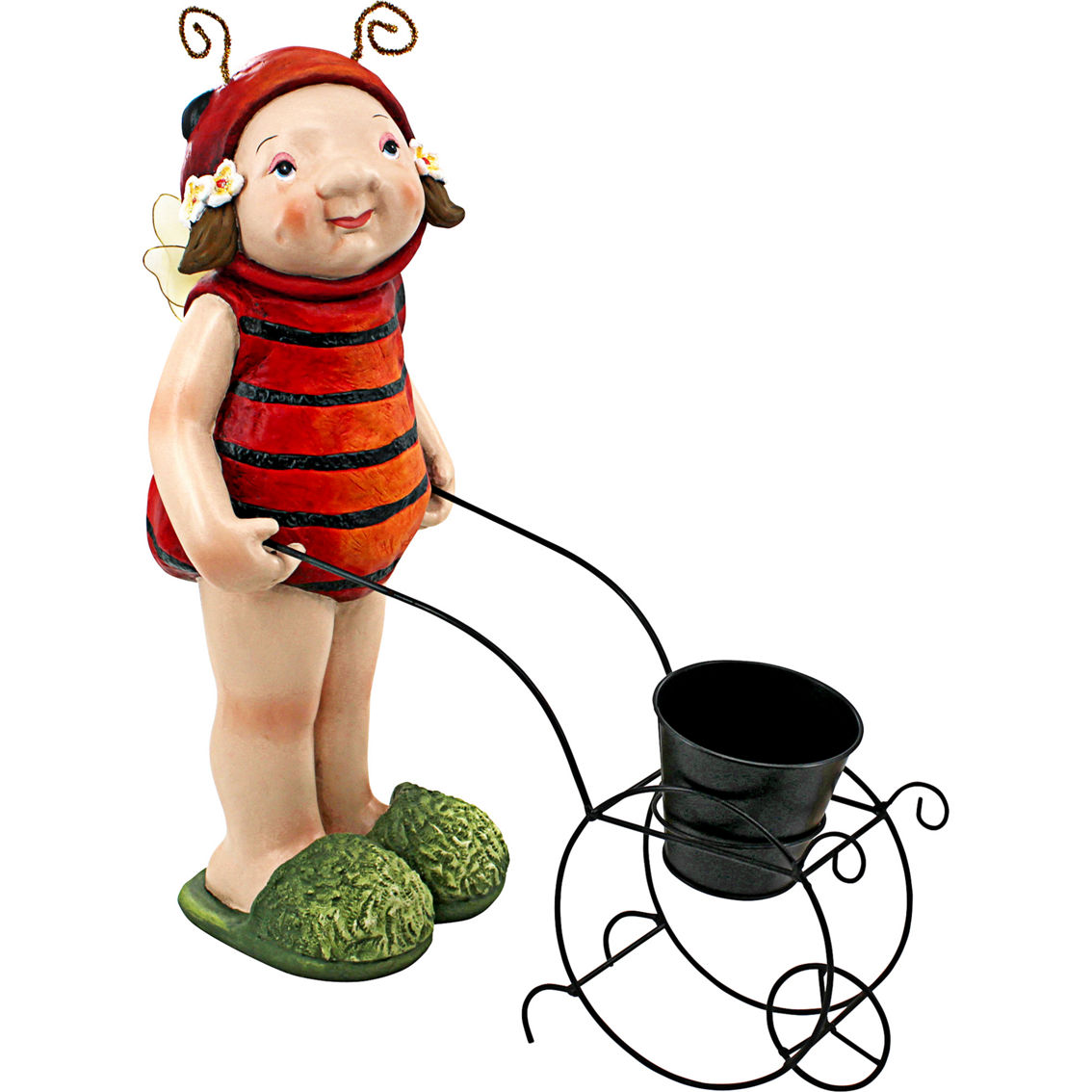 Design Toscano Polly the Lady Bug Fairy Statue - Image 2 of 8