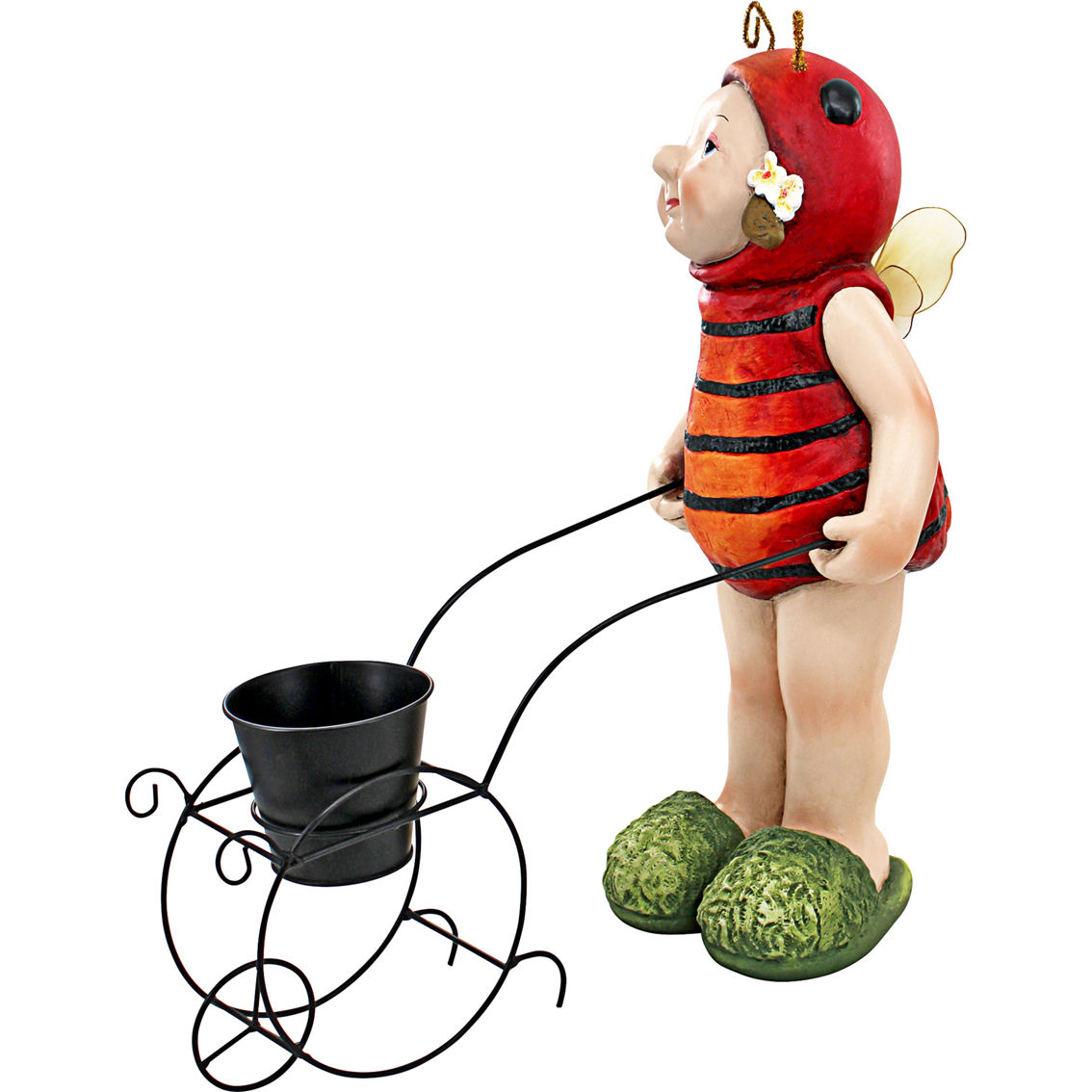 Design Toscano Polly the Lady Bug Fairy Statue - Image 4 of 8