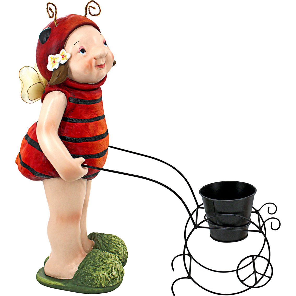 Design Toscano Polly the Lady Bug Fairy Statue - Image 7 of 8