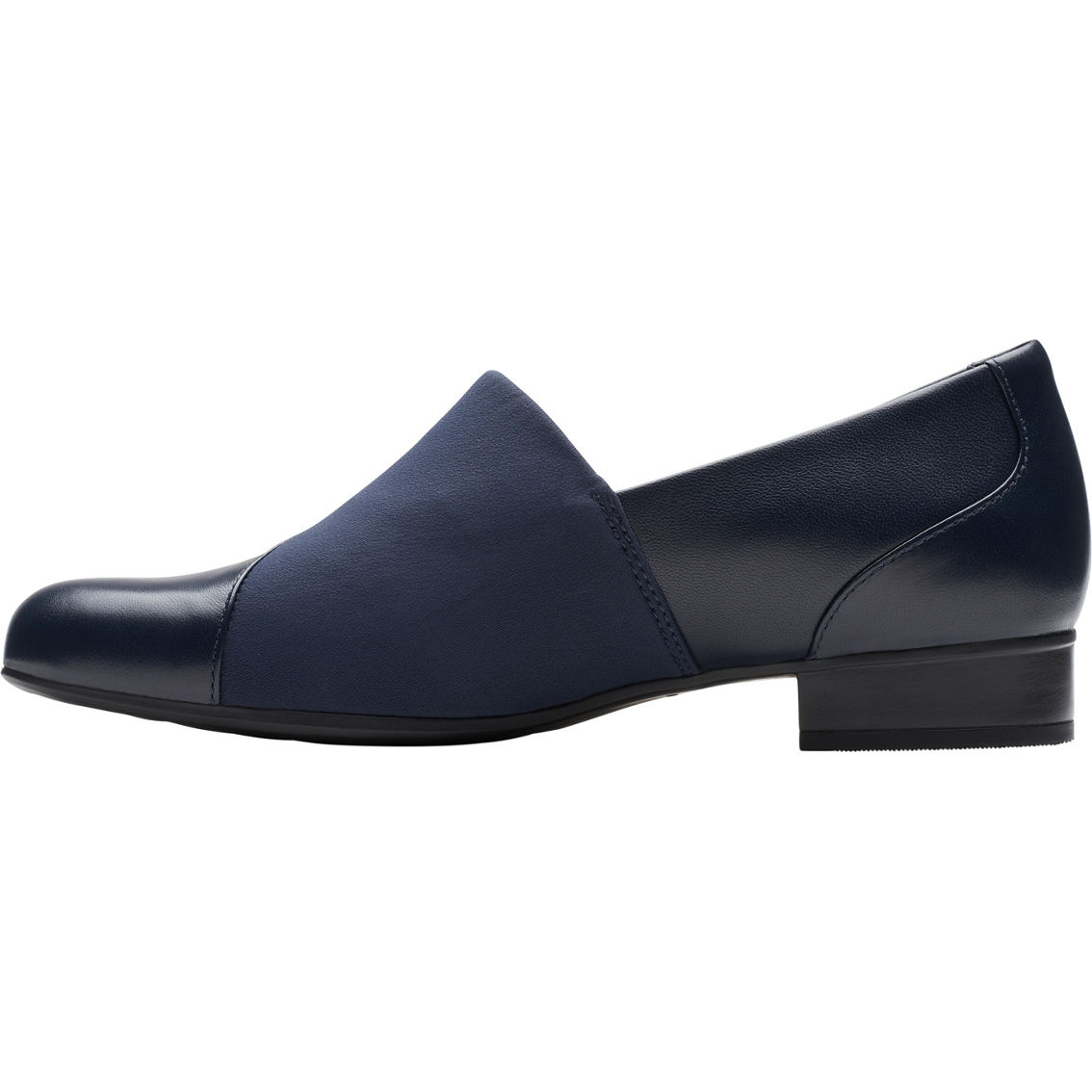 Clarks Women's Juliet Gem Leather Slip-On Casual Shoes - Image 3 of 7