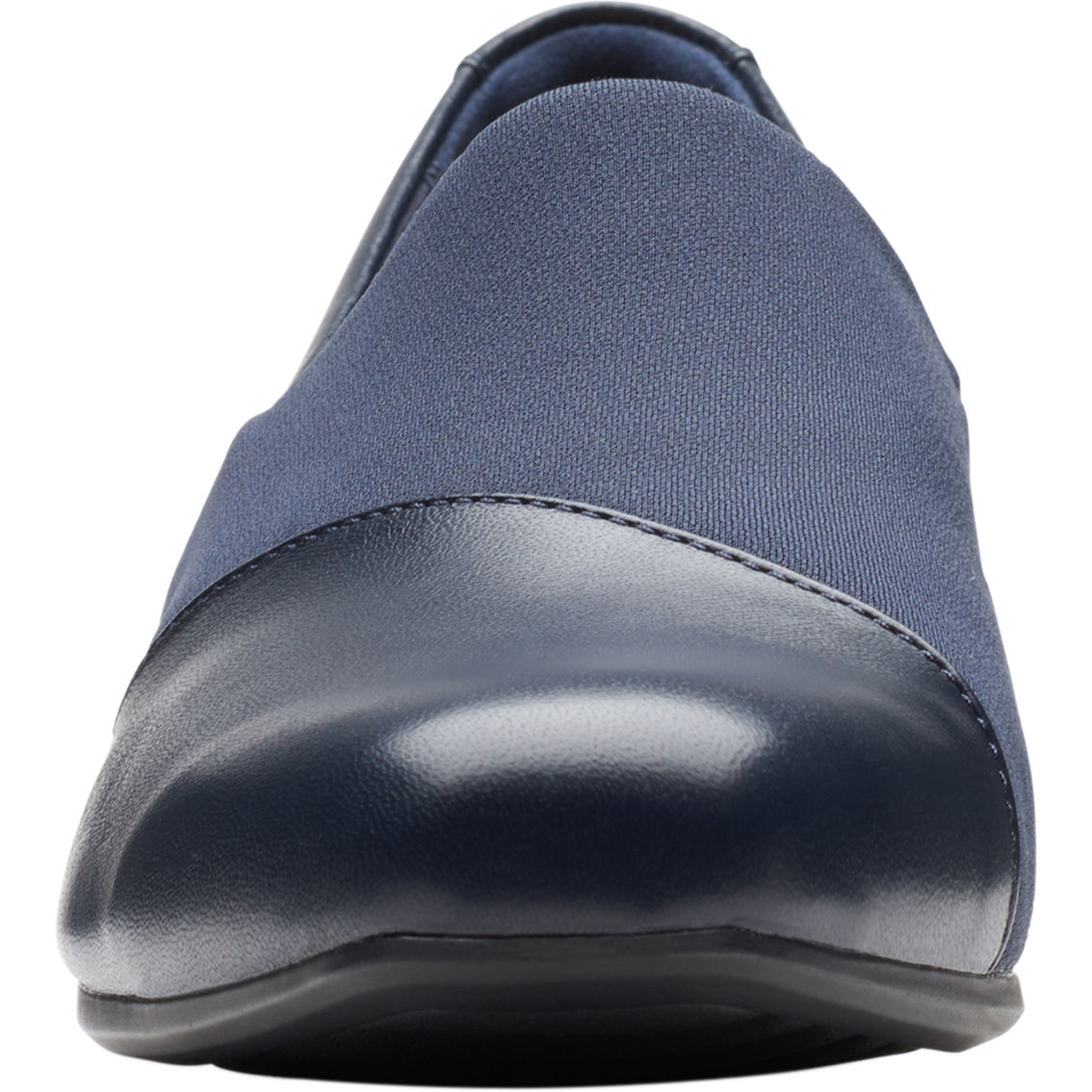 Clarks Women's Juliet Gem Leather Slip-On Casual Shoes - Image 6 of 7