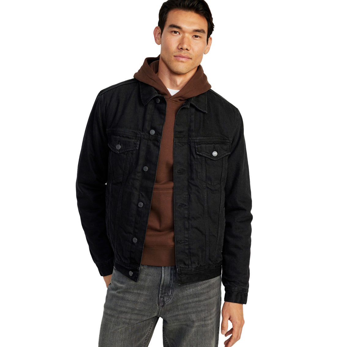 Old Navy Quilted Lined Trucker Jacket | Jackets | Clothing ...