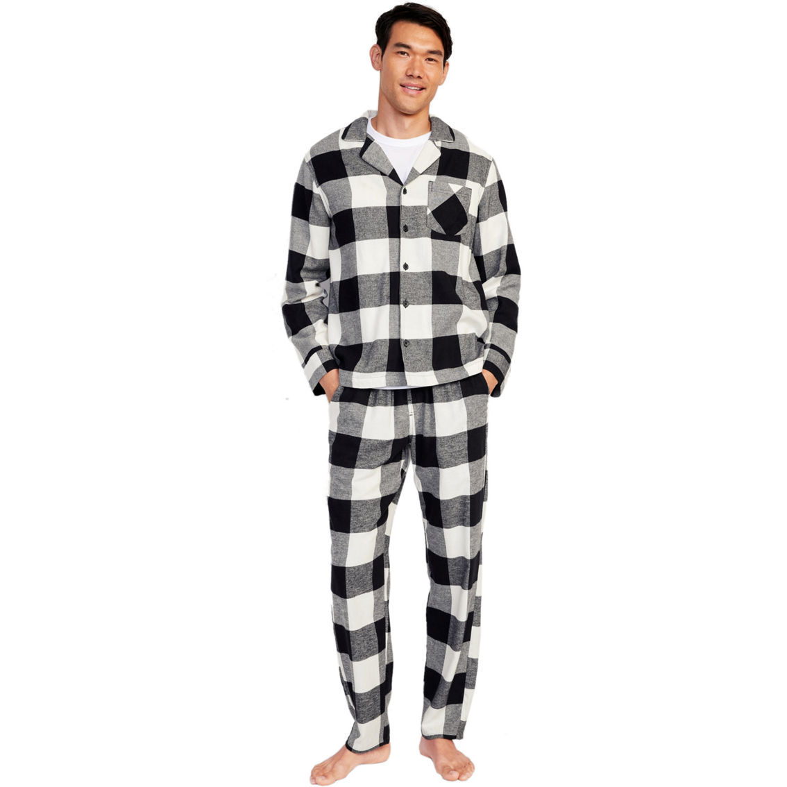 Old Navy Matching Plaid Flannel Pajama Set, Pajamas & Robes, Clothing &  Accessories
