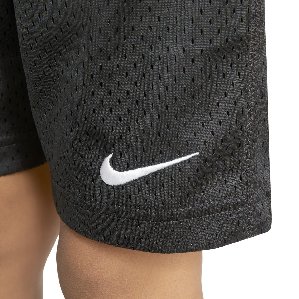 Nike Little Boys Mesh Knit Shorts - Image 6 of 7