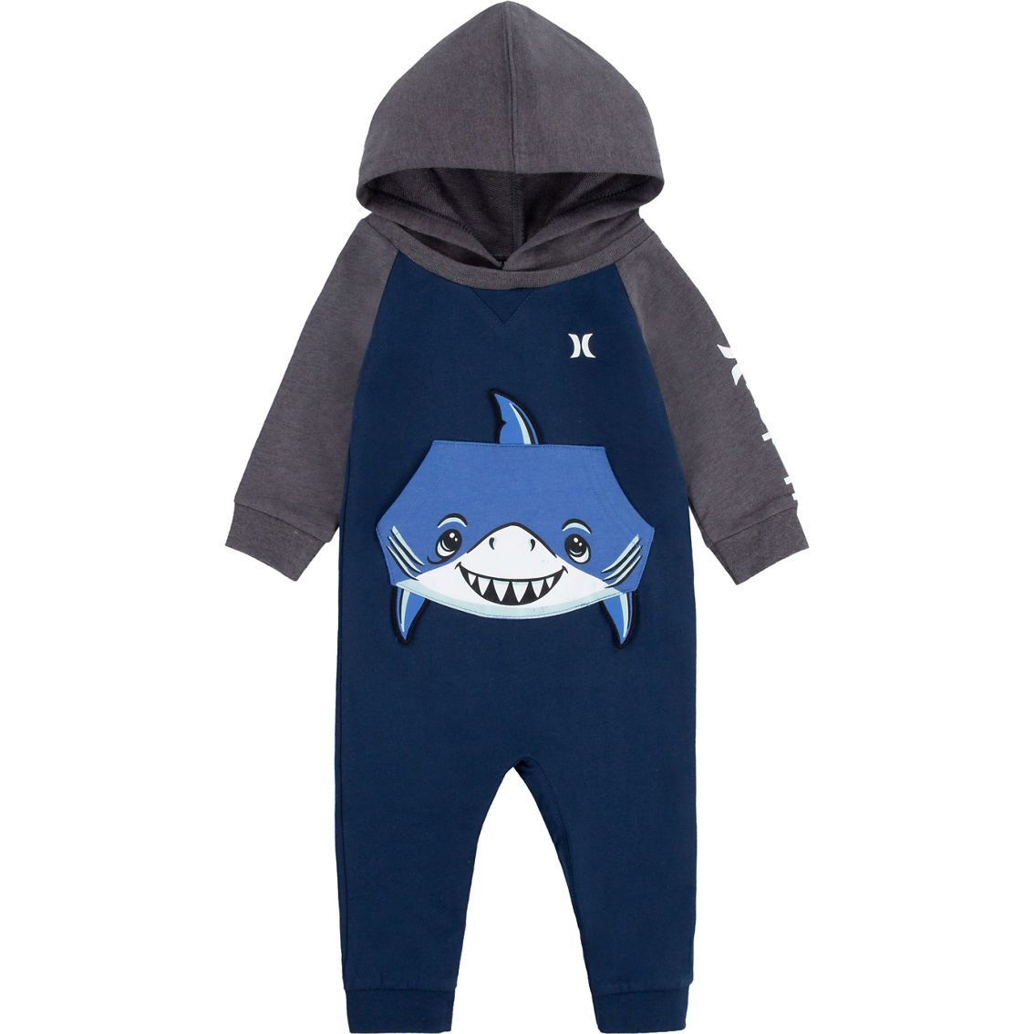Hurley Boys Shark Hooded Coverall | Baby Boy 0-24 Months | Clothing ...