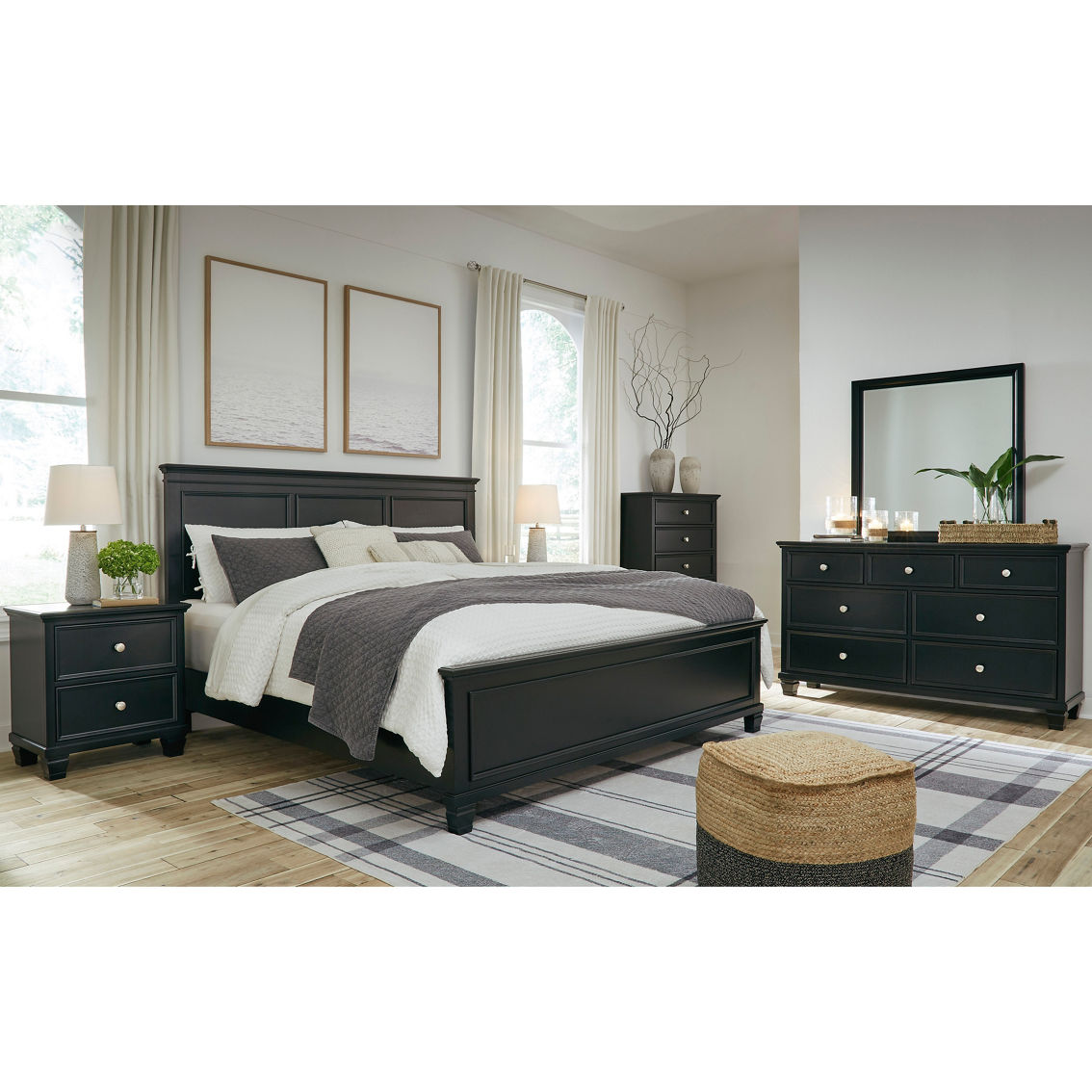 Signature Design By Ashley Lanolee Panel Bed | Beds | Furniture ...