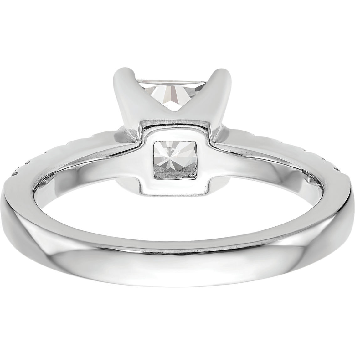 True Origin 14K White Gold 1 7/8 CTW Lab Grown Diamond Certified Engagement Ring - Image 4 of 5