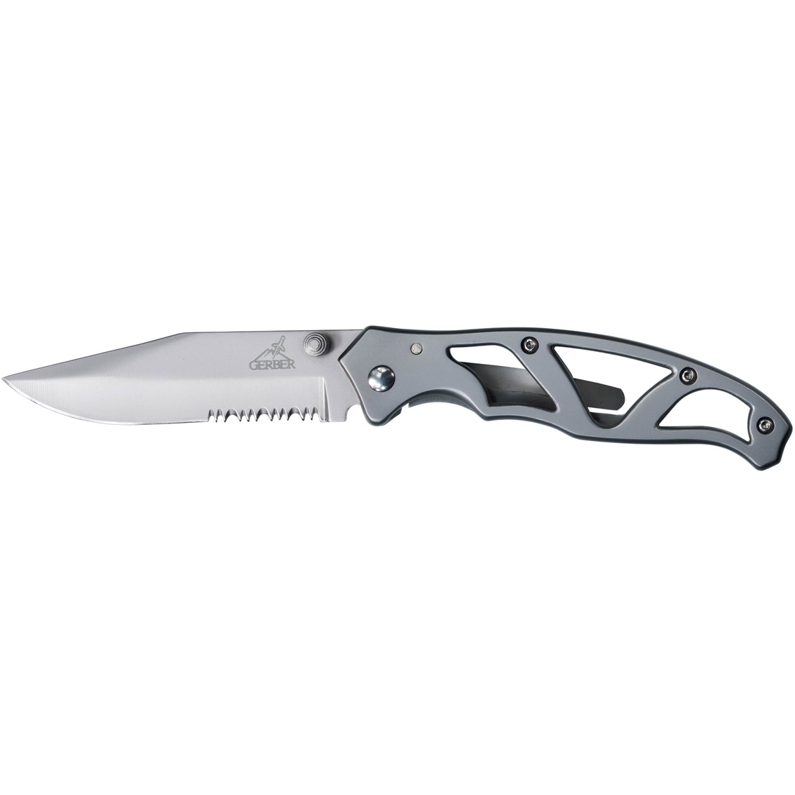 Gerber Stainless Steel Paraframe II Serrated Knife