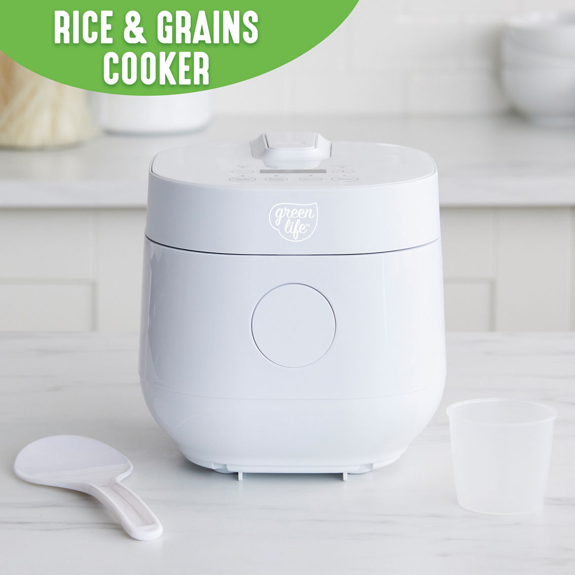 GreenLife Go Grains Rice and Grains Cooker - Image 2 of 6