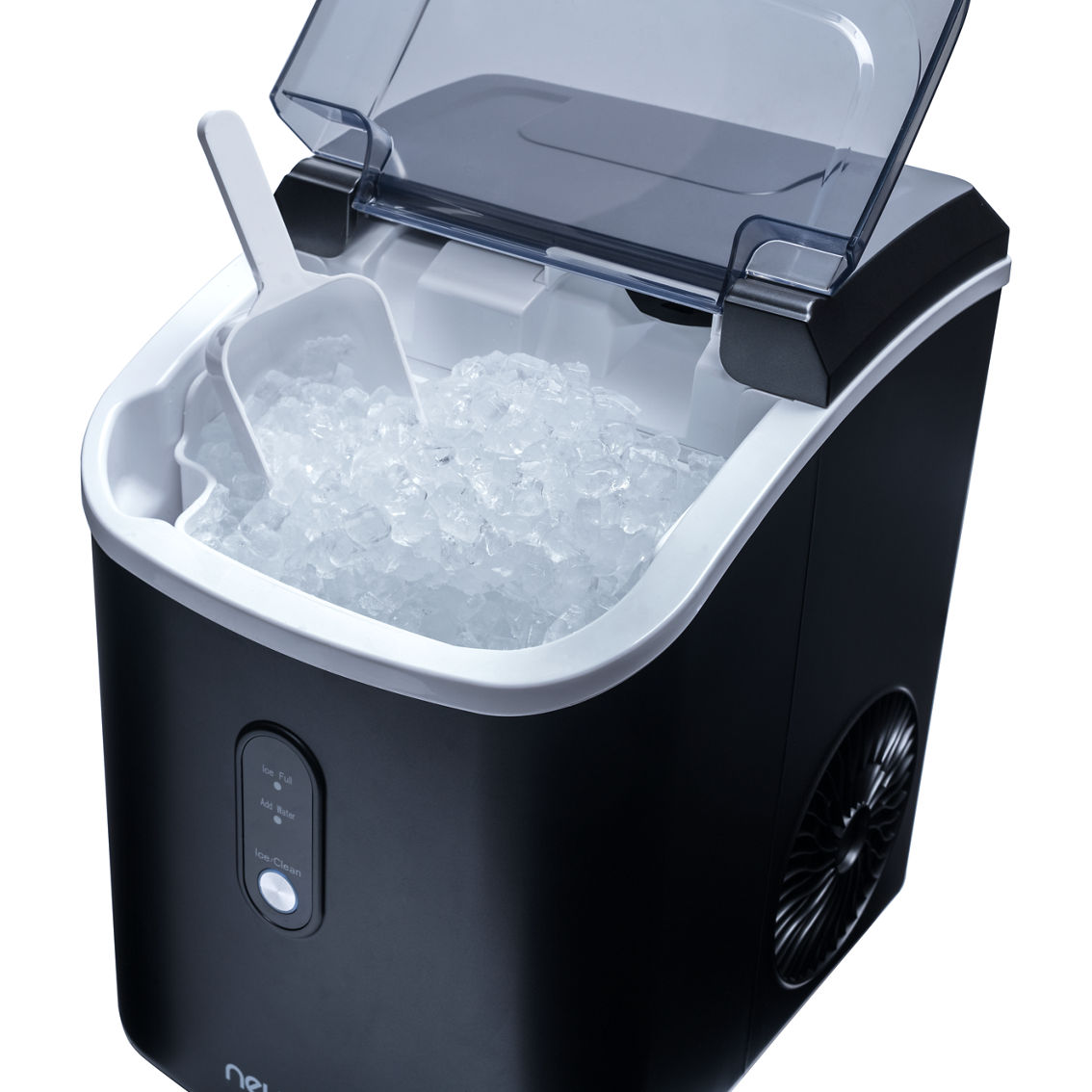 Newair 45lb. Nugget Countertop Ice Maker with Self-Cleaning Function,  Refillable Water Tank