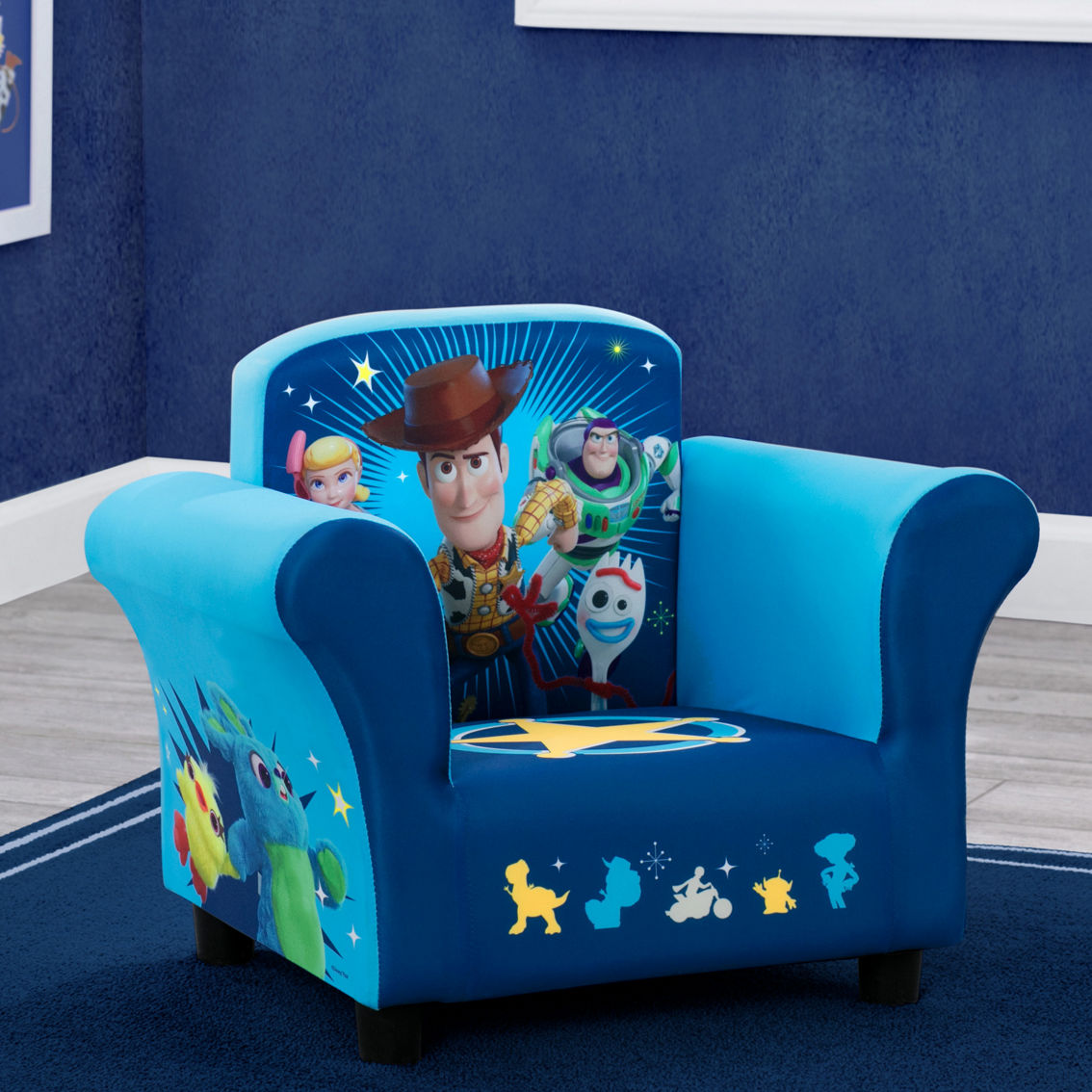 Delta Children Toy Story 4 Kids Upholstered Chair - Image 6 of 6
